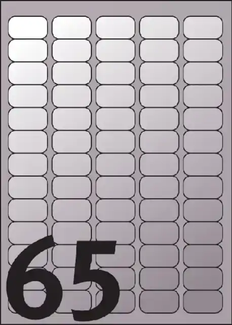 ETIKET AVERY L7690-25 38.1X21.2MM