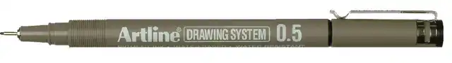 FINELINER ARTLINE TECHNISCH 0.5MM ZWART