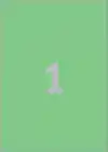 ETIKET AZ 3472 210X297MM A4 GROEN