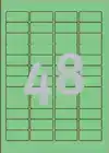ETIKET AVERY L6040-20 45.7X21.2MM GROEN