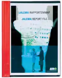 RAPPORTENMAP JALEMASTRIP EN DEKPLAATJE