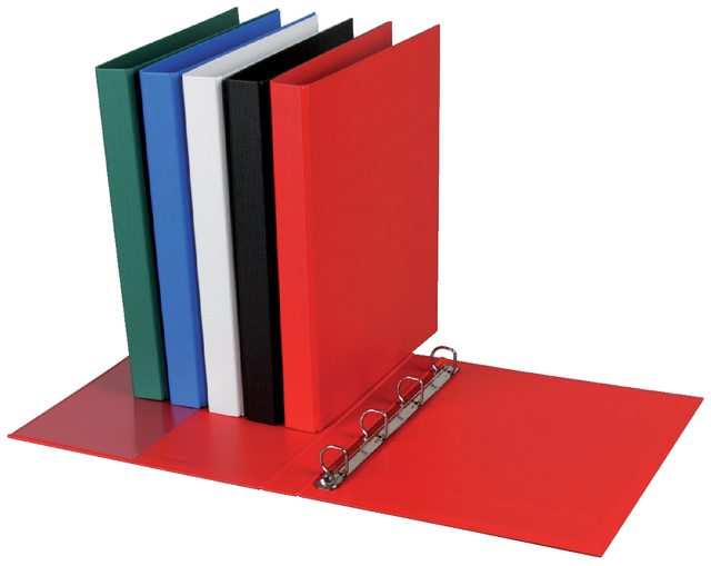 RINGBAND QUANTORE 4-RINGS A4 PP 20MM