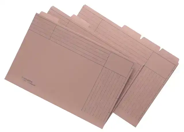 BINNENMAP DJOIS MET TABS FOLIO BEIGE
