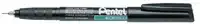 FINELINER PENTEL NMF50 F ZWART