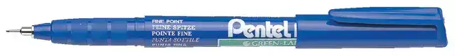 FINELINER PENTEL NMF50 F BLAUW