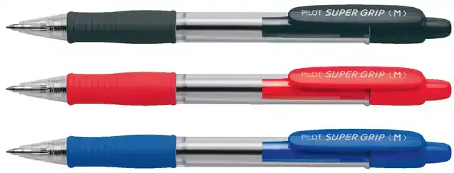 BALPEN PILOT SUPER GRIP M BLAUW