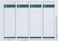 RUGETIKET LEITZ 1680 PRINTBAAR 56X190MM