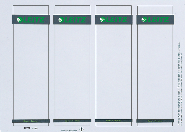 RUGETIKET LEITZ 1680 PRINTBAAR 56X190MM