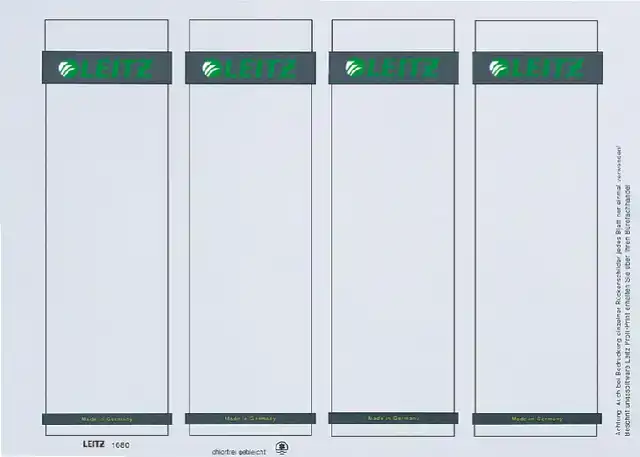 RUGETIKET LEITZ 1680 PRINTBAAR 56X190MM