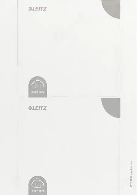 RUGETIKET LEITZ 1680 PRINTBAAR 56X190MM