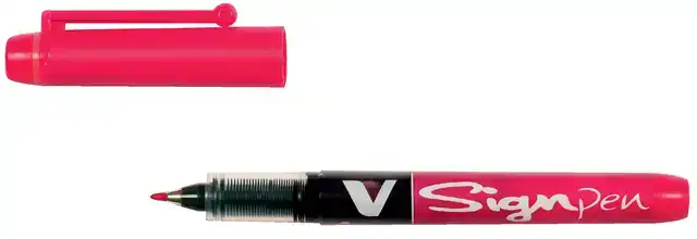 FINELINER PILOT V SIGN SW-VSP F ROOD