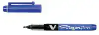 FINELINER PILOT V SIGN SW-VSP F BLAUW