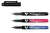 FINELINER PILOT V SIGN SW-VSP F ROOD