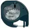 LABELTAPE DYMO LETRATAG METALLIC 12MM