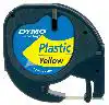 LABELTAPE DYMO LETRATAG PLASTIC 12MM