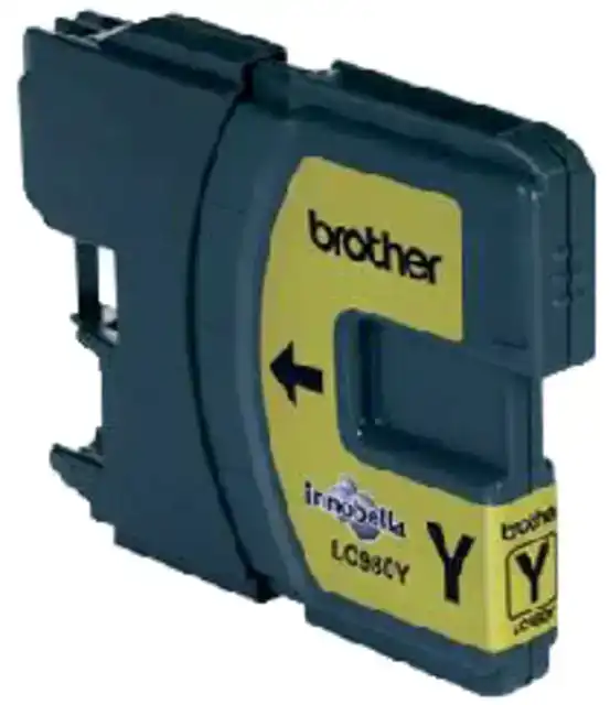 INKTCARTRIDGE BROTHER LC-980Y GEEL