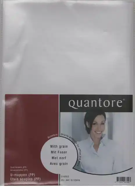 U-MAP QUANTORE A4 PP 0.12MM 25ST