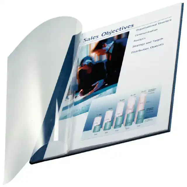 INBINDOMSLAG LEITZ 3.5MM SOEPEL BLAUW
