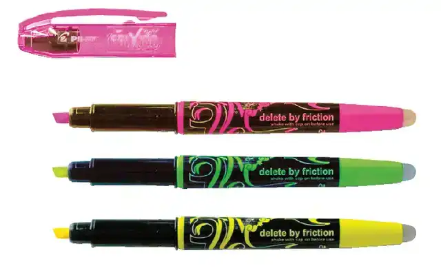 MARKEERSTIFT PILOT FRIXION LICHTGEEL