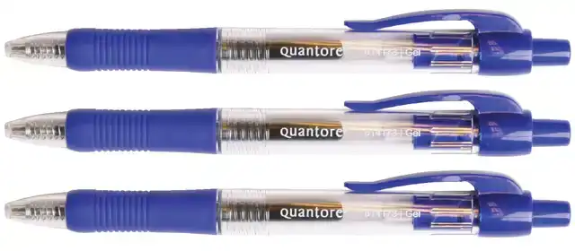 GELSCHRIJVER QUANTORE GRIP DRUKKNOP