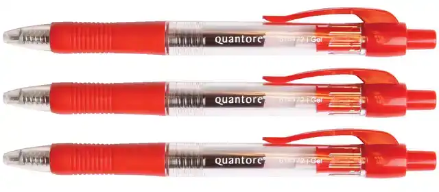 GELSCHRIJVER QUANTORE GRIP DRUKKNOP