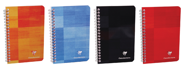 NOTITIEBOEK CLAIREFONTAINE 165X210MM