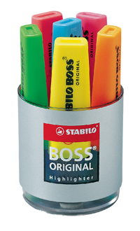 MARKEERSTIFT STABILO BOSS BUREAUSET