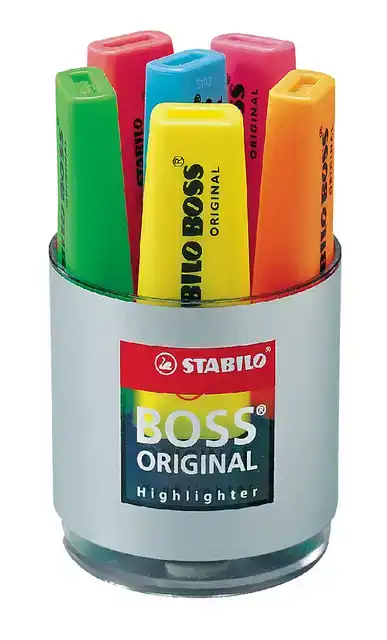 MARKEERSTIFT STABILO BOSS BUREAUSET