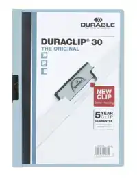 KLEMMAP DURABLE DURACLIP A4 3MM 30V