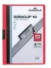 KLEMMAP DURABLE DURACLIP A4 6MM 60V RD
