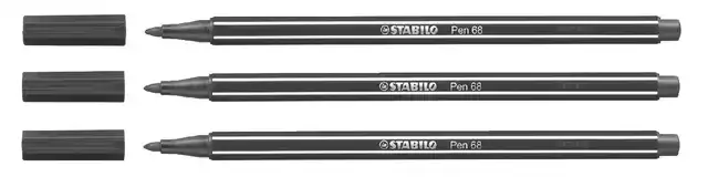 VILTSTIFT STABILO PEN 68/46 M ZWART