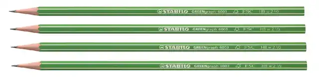 POTLOOD STABILO GREENGRAPH 6003 HB