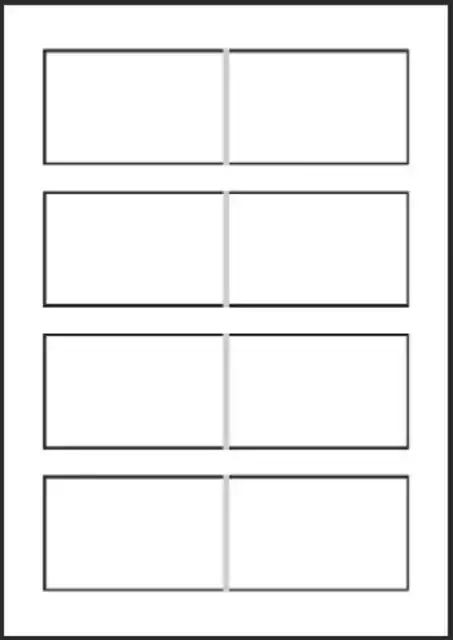 VISITEKAART AVERY C32015-25 85X54MM MAT