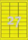 ETIKET AVERY L6004-25 63.5X29.6 NEON