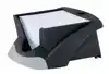 MEMOKUBUS VEGAS 90X90MM ZWART MET