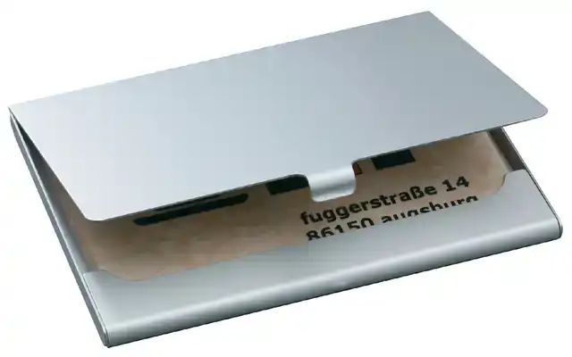 VISITEKAARTETUI SIGEL 15KRT 91X58MM MAT
