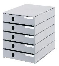 LADENBOX STYROVAL 5 LADEN GRIJS