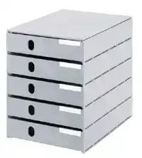 LADENBOX STYROVAL 5 LADEN GRIJS
