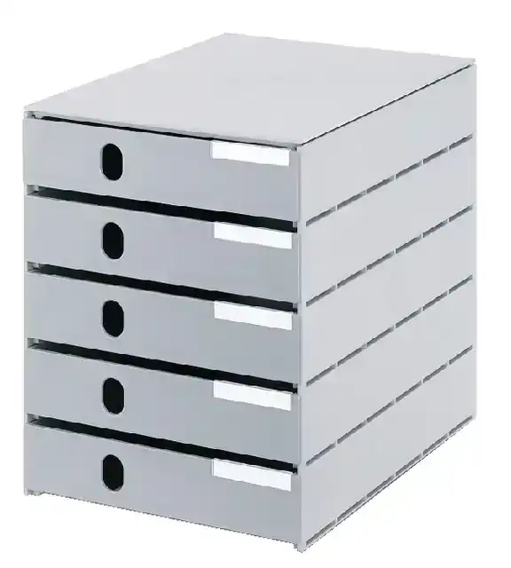 LADENBOX STYROVAL 5 LADEN GRIJS