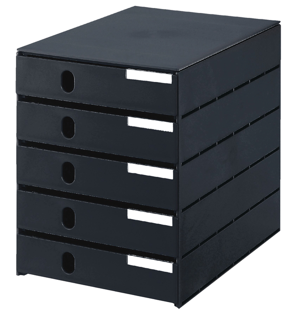 LADENBOX STYROVAL 5 LADEN ZWART