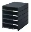 LADENBOX STYROVAL 5 LADEN OPEN ZWART