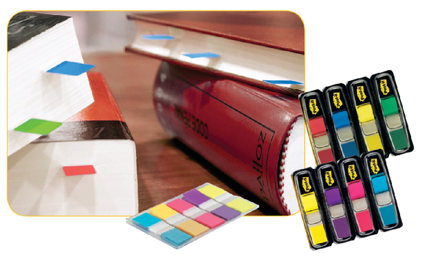 INDEXTABS POST-IT 6834 11.9X4.1MM