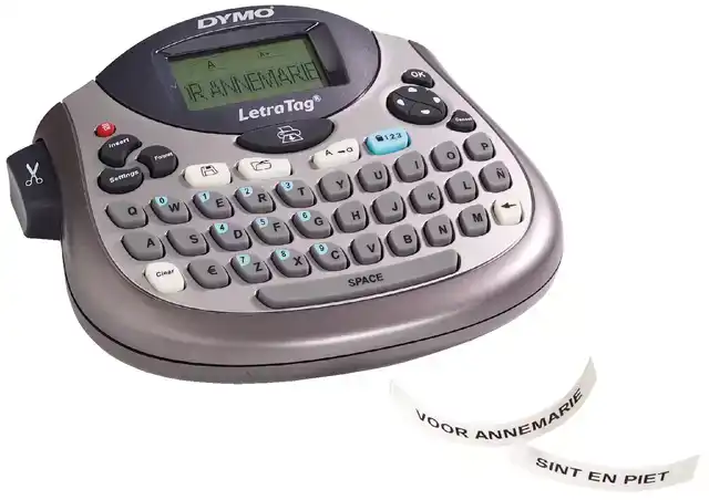 LABELPRINTER DYMO LETRATAG 100T QWERTY