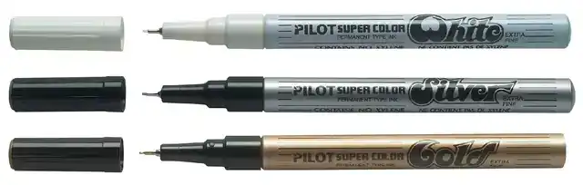 FINELINER PILOT SUPER SC-W EF ZILVER