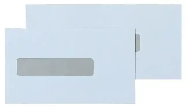 ENVELOP QUANTORE 109X224MM VM 80GR WT