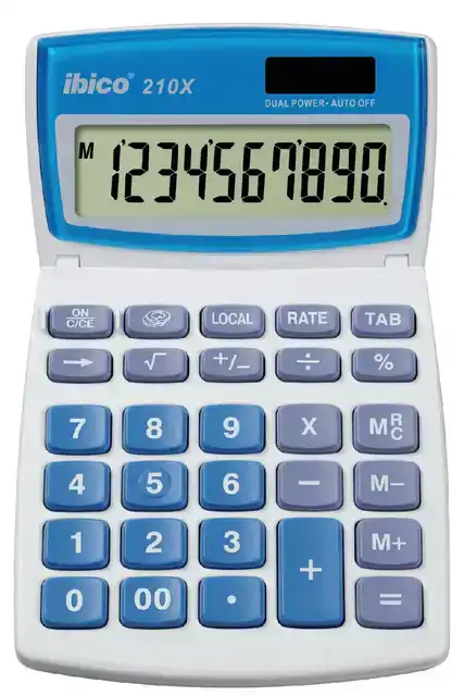 REKENMACHINE IBICO 210X