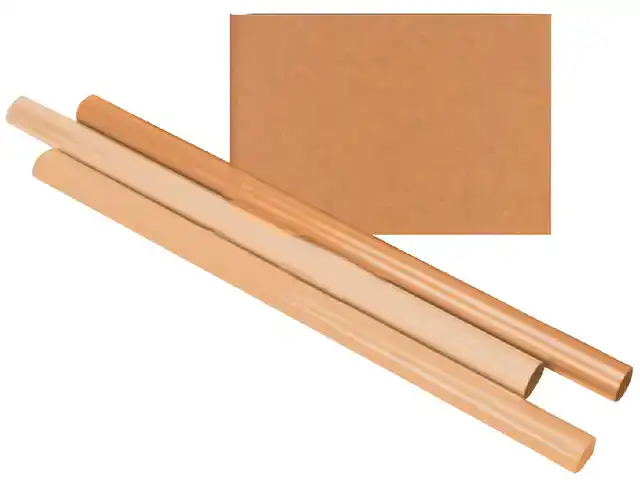 INPAKPAPIER KRAFT GESTREEPT 60GR