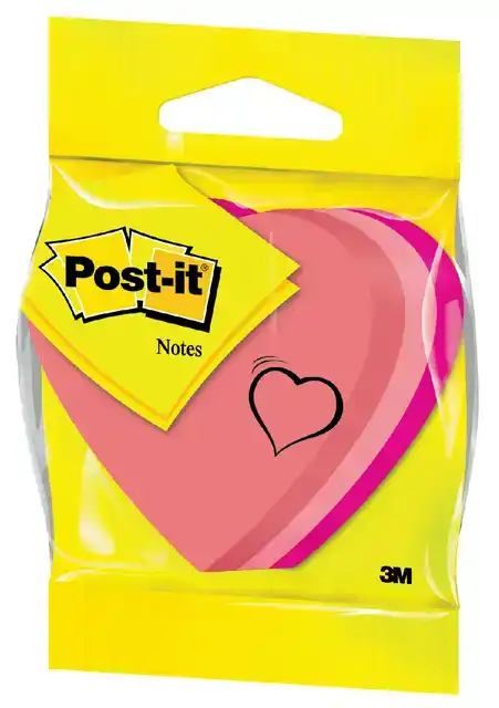 MEMOBLOK POST-IT VORMEN 2007 70X70MM